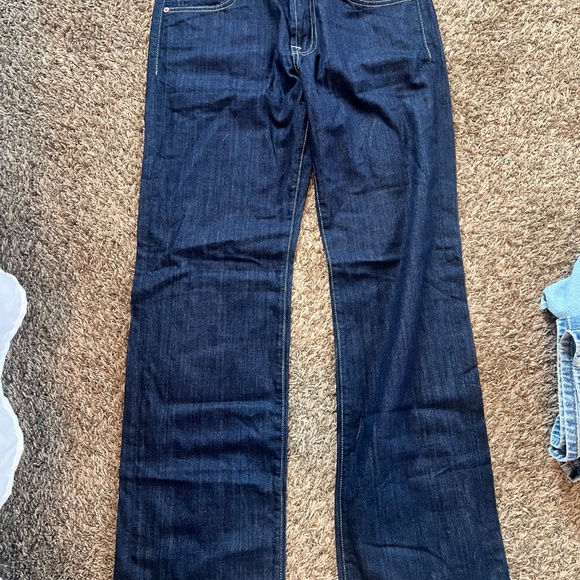 NWT 7FAMK austyn style dark wash relaxed fit jeans size 32- 7 for all mankind - Picture 2 of 8